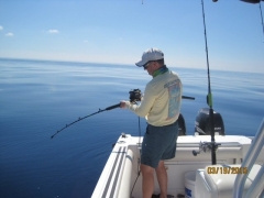 Paul with new electric reel
