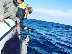 Buckshot team with sailfish