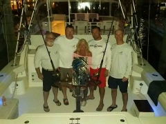 Sore Subject Sailfish Classic winner with trophy