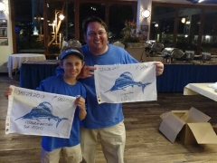 Troy and Parker White 1st Sailfish