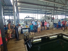 shot of part of the party