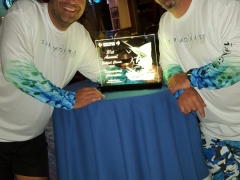 Keith and Richard with Trophy