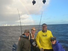 Where To Next crew with Rainbow